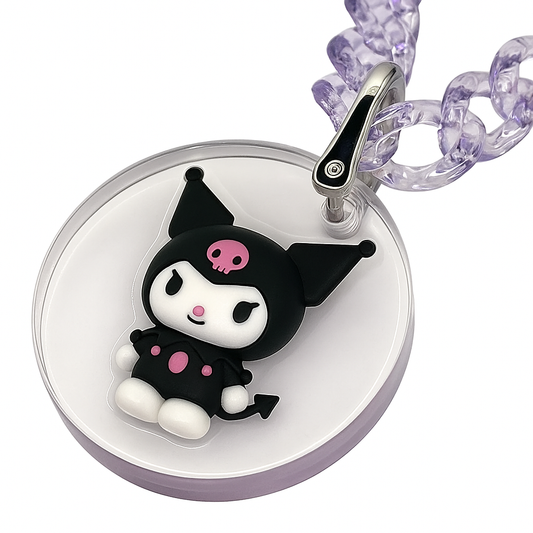 Plac Kuromi + Cuban Link Purple